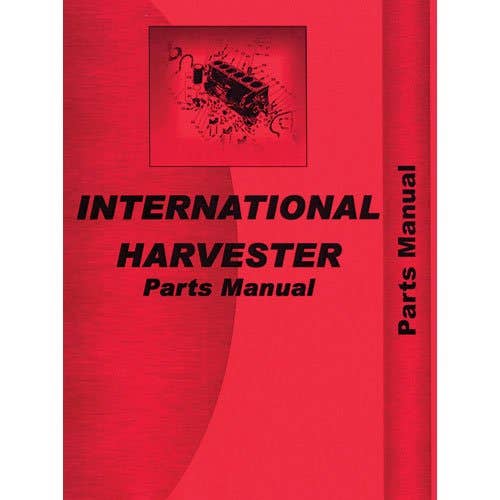 116336 | Parts Manual | International | Farmall | IH W12 |