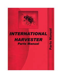 116458 | Parts Manual | International | Farmall | IH 284 |