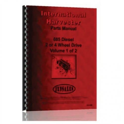 125033 | Parts Manual | International | Farmall | IH 685 |