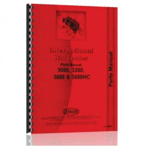 125184 | Parts Manual | International | Farmall | IH 3088 3288 3688 |