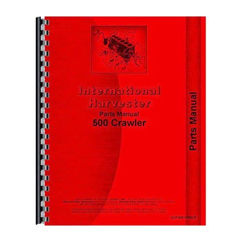 185349 | Parts Manual | International | Farmall | IH 500 500 |
