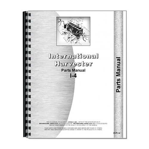 Parts Manual fits International I4 Parts Manual fits International I4