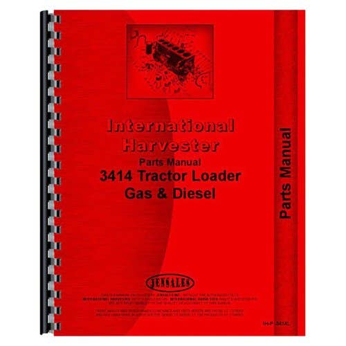 189899 | Parts Manual | International | Farmall | IH 3414 3414 |