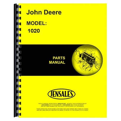 183846 | Parts Manual | John Deere 1020 |