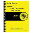 125041 | Parts Manual | John Deere 650 650 750 750 | | PC1873