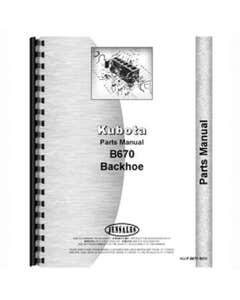 125081 | Parts Manual | Kubota B7100 |