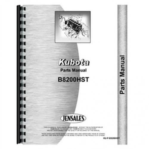 125109 | Parts Manual | Kubota B8200 |
