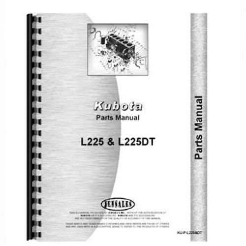 125114 | Parts Manual | Kubota L225 L225 |