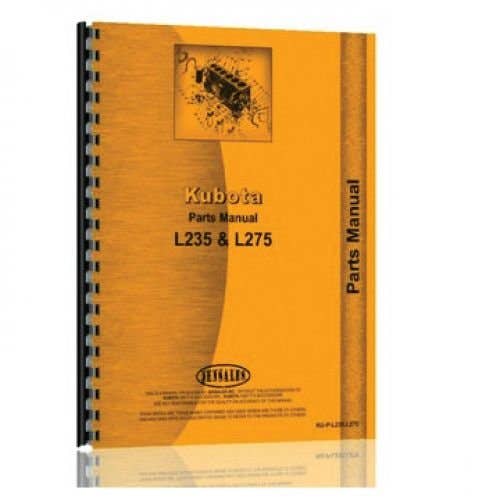 125115 | Parts Manual | Kubota L235 L275 |