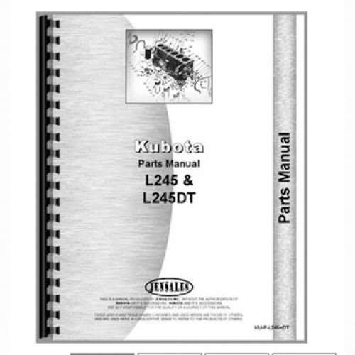 125116 | Parts Manual | Kubota L245 L245 |
