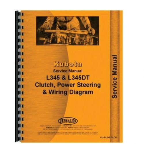 125118 | Parts Manual | Kubota L345 L345 L345 |