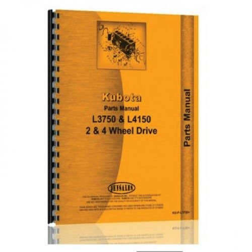 125121 | Parts Manual | Kubota L3750 L4150 |