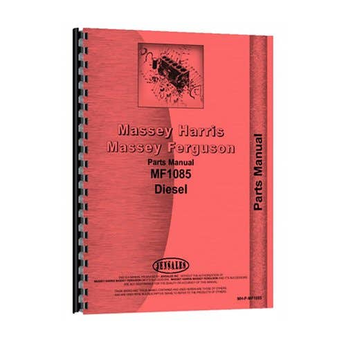 184625 | Parts Manual | Massey Ferguson 1085 |