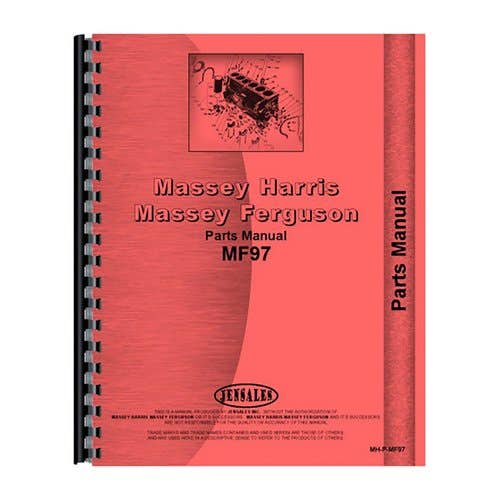 184874 | Parts Manual | Massey Ferguson 97 |