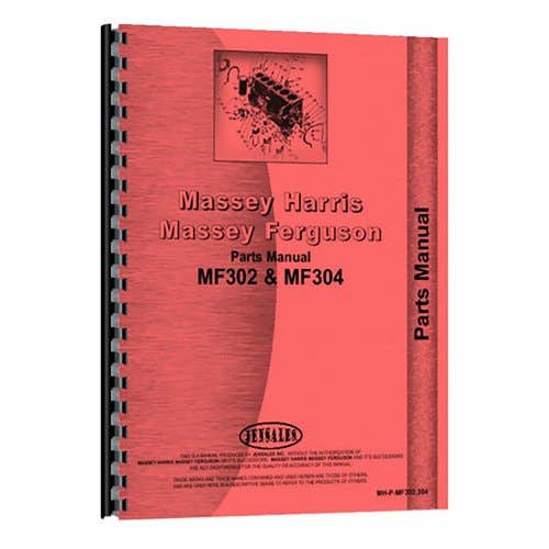 184888 | Parts Manual | Massey Ferguson 302 302 304 304 |
