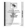 184963 | Parts Manual | Massey Ferguson 30E 30E | 184963 | Parts Manual | Massey Ferguson 30E 30E |