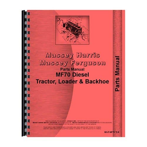 184965 | Parts Manual | Massey Ferguson 70 70 |