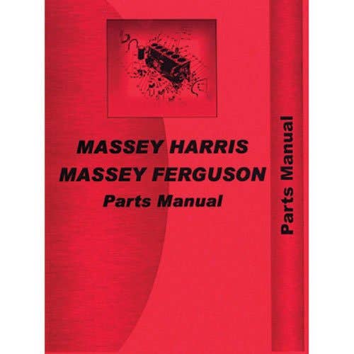 116629 | Parts Manual | Massey Ferguson TE20 TEA20 TO20 TO30 | Massey Harris 20 |