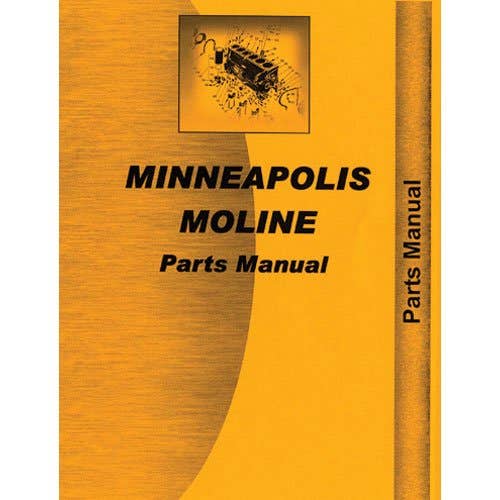 116696 | Parts Manual | Minneapolis Moline R RT RT RTN RTU |