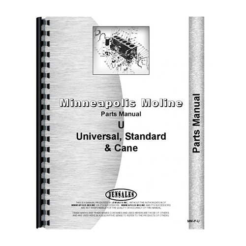 184809 | Parts Manual | Minneapolis Moline U UTS |