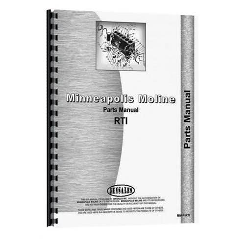 184877 | Parts Manual | Minneapolis Moline RTI |