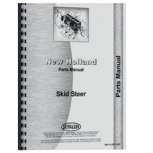 122563 | Parts Manual | New Holland L553 L555 |