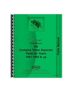 184675 | Parts Manual | Oliver HG HG |