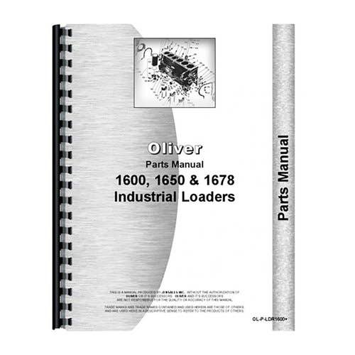 185359 | Parts Manual | Oliver 1600 1650 |