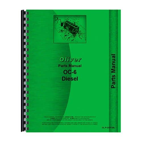 185518 | Parts Manual | Oliver OC6 OC6 |
