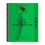 191101 | Parts Manual | Oliver BD | 191101 | Parts Manual | Oliver BD |