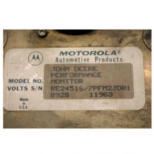 431587 | Performance Monitor | John Deere 4055 4255 4455 4555 4755 4955 8560 8760 8960 |  | RE24516 | RE66841