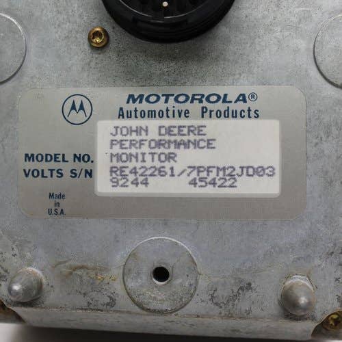 497446 | Performance Monitor | John Deere 4055 4255 4455 4555 4560 4755 4760 4955 4960 8560 8570 8760 8770 8870 8960 8970 |  | RE66839 | RE253576 | RE47752 | RE42261