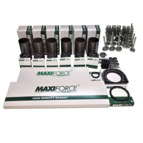 Engine Rebuild Kit with Valve Train - Less Bearings T6354 fits Massey Ferguson 1105 1130 1135 fits White 2-105 8800 8900 fits Perkins T6354 