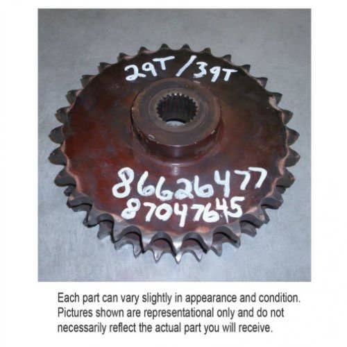 430620 | Pickup Drive Sprocket | New Holland BR740 BR740A BR750 BR750A BR780 BR780A BR7060 BR7070 BR7090 |  | 86626477 | 87047645