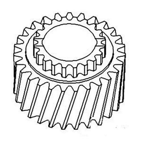 127059 | Pinion Shaft Gear - 4th & 8th | John Deere 2130 2140 2630 2640 |  | L28665