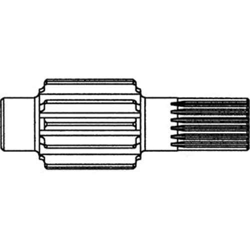 109902 | Pinion Shaft | John Deere 6600 6620 |  | H93884