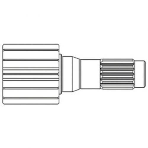 126894 | Pinion Shaft | John Deere 444 444 444C 444C 444D 444D 544 544 644 644 4520 4620 4630 7020 7520 |  | R43016 | R113732