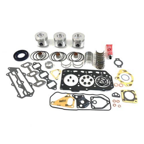 168300 | Piston Overhaul Kit - .010" | John Deere 27D 27D 35D 35D 1565 2720 3032E 3032E 3033R 3036E 3320 | Yanmar 3TNV88 |  | TOK3TNV88/10