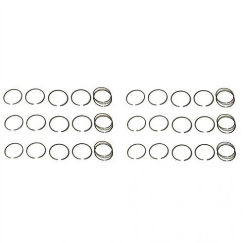 Piston Ring Set - Standard - 6 Cylinder fits Case IH 1660 1666 fits Perkins 6.354.4 Piston Ring Set - Standard - 6 Cylinder fits Case IH 1660 1666 fits Perkins 6.354.4