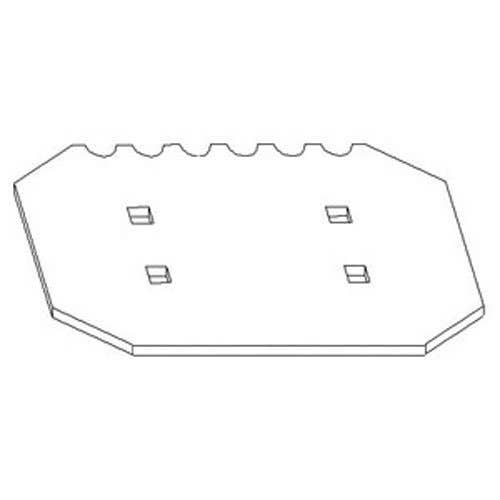 117761 | Processor Impeller Blade | Gleaner N5 N6 N7 R5 R6 R7 R40 R42 R50 R52 R60 R62 R70 R72 | White 2500 2600 |  | 71357953 | OGLDP1