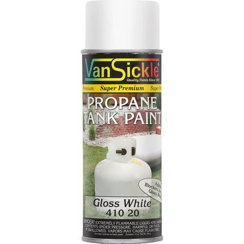 Propane Tank - Gloss White Aerosol fits Paint Propane Tank Propane Tank - Gloss White Aerosol fits Paint Propane Tank