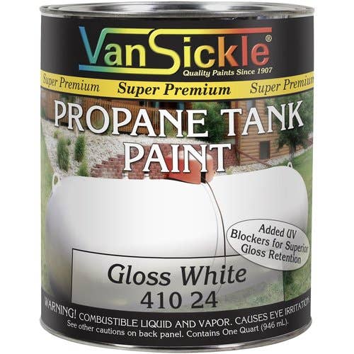 111823 | Propane Tank Paint  - Gloss White | Quart |