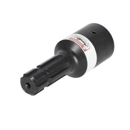 103183 | PTO Adapter | Set Screw | 1-3/8" 21 Spline Female | 1-3/8" 6 Spline Male | 125 HP |
