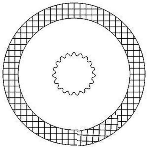 127044 | PTO Clutch Disc | John Deere 2040 2155 2240 2355 2555 2755 2855 2940 2950 2955 3055 3155 3255 |  | AL55075 | AL28723