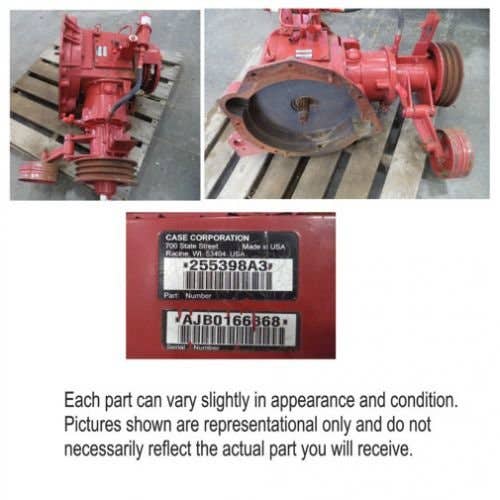 Used PTO Gear Box Assembly fits Case IH 2388 255398A4 Used PTO Gear Box Assembly fits Case IH 2388 255398A4