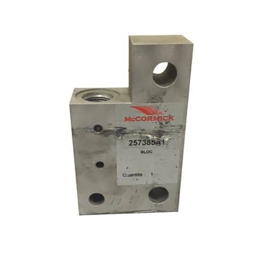 500393 | PTO Proportional Pressure Relief Block Assembly | New | Case IH MX150 MX170 |  | 257385A1 | 257385A1