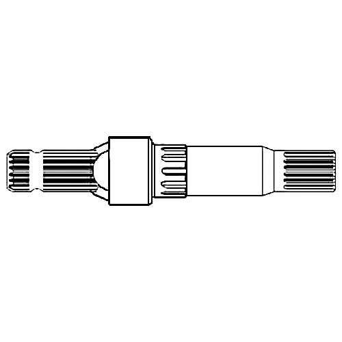 Used PTO Shaft fits John Deere 1020 1030 1120 1130 1140 1520 1640 2020 2030 2040 2130 2140 2250 2355 2440 2550 2555 2630 2640 2750 2755 2855 T30803