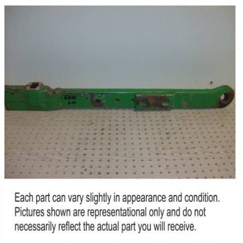 498805 | Pull Arm - Left Hand | John Deere 6110 6120 6200 6210 6215 6220 6300 6310 6320 6400 6403 6405 6410 6410 6410L 6410S 6415 6420 6500 6500 6510 6520 6603 6605 6615 6715 7220 7320 7515 |  | AL78980