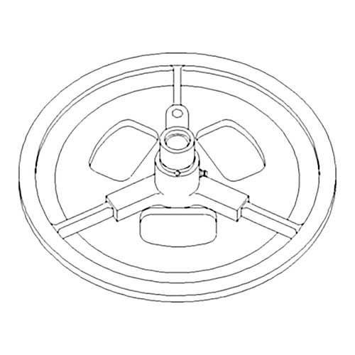 Pulley - Separator Fan Drive fits John Deere CTS 9400 9410 9450 9510 9550 9610 9650 9500 9560 9600 9660 AH146463 Pulley - Separator Fan Drive fits John Deere CTS 9400 9410 9450 9510 9550 9610 9650 9500 9560 9600 9660 AH146463