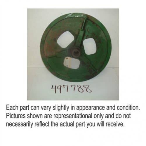 497788 | Pulley - Separator Fan Drive | John Deere CTS 9400 9410 9450 9500 9510 9550 9560 9600 9610 9650 9660 |  | AH146463 | H152110